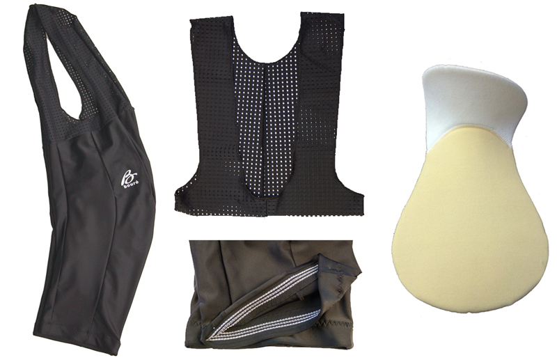 Men's Classic Bib Shorts Bouré Bicycle Clothing